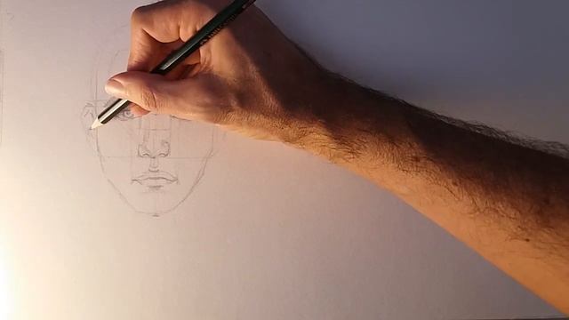 Como desenhar rosto - proporção humana смотреть онлайн