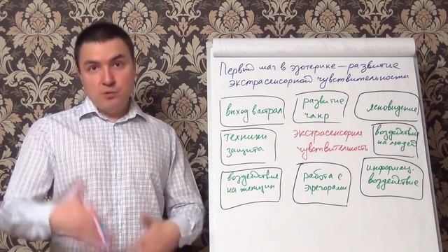 Первый шаг в эзотерике — развитие экстрасенсорных способностей упражнения смотреть онлайн