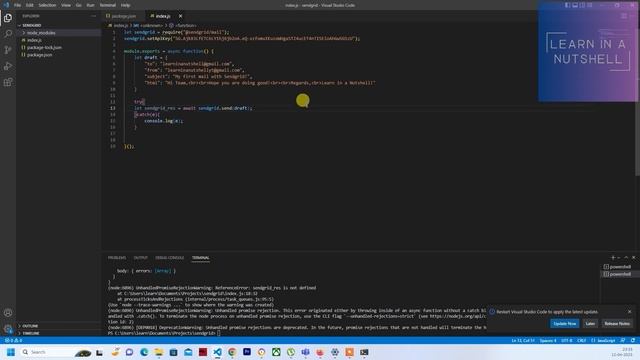 How to beautify JSON stringy in NodeJS | Why try/catch is important in NodeJS смотреть онлайн