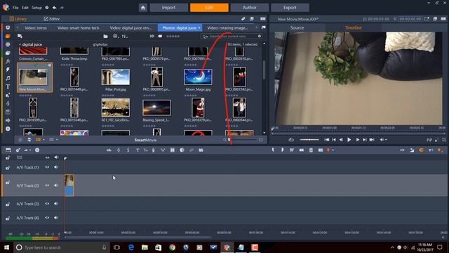 Pinnacle Studio 21 Ultimate | Rotate Tutorial