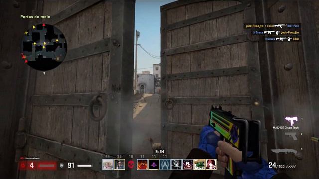 Mac-10 | Disco Tech | Lambda (Holo) sticker. смотреть онлайн