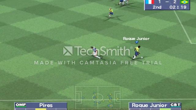 PES 2004 Brazil vs France world cup final 1998 GamePlay/Mao Theara Channel смотреть онлайн