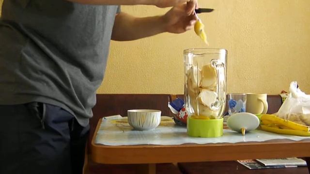 готовим напиток для штангиста