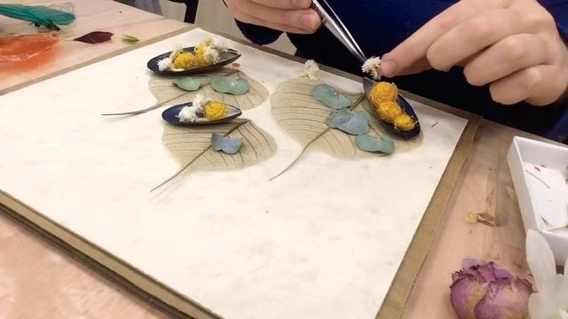 DIY . Коллаж под стеклом . смотреть онлайн