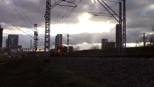 Путевая машина UNIMAT 08-475 4S Dynamic 001 перегон Фили-Москва-Пассажирская-Смоленская смотреть онлайн