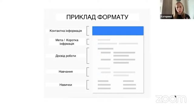 Вебінар "Резюме, яке працює на вас" смотреть онлайн