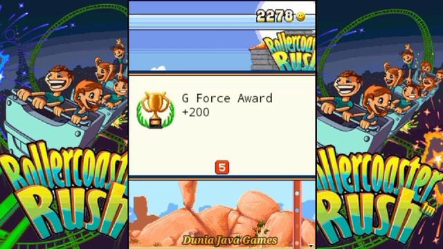 Rollercoaster Rush J2ME (Java) Gameplay смотреть онлайн