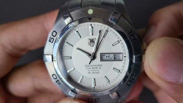An Unconventional Dive Watch | Tag Heuer Aquaracer WAF2011