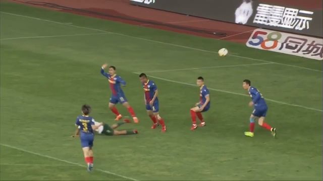 2018 CHA League one Round 10 Qingdao Huanghai FC vs Zhejiang Greentown смотреть онлайн