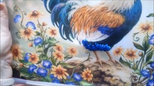 МК. Вышиваем Петушка. 1 часть. Разживалова Наталья