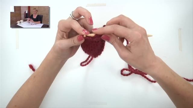 Knitting Help - Make 1 Purl-Wise (M1PW) смотреть онлайн