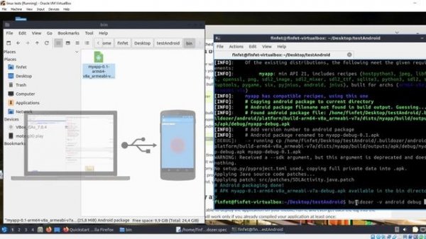 Python PyGame to Android App: How to make .apk and .aab files with Buildozer Full Tutorial