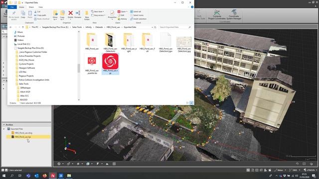 Leica Infinity and LGS export for Elevations and Floor Plans in CloudWorx смотреть онлайн
