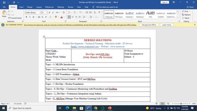 Introduction to DevOps and MLOps - Syllabus Introduction смотреть онлайн