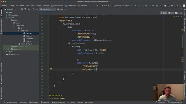 Android Build a Draggable Picker / Slider in Jetpack Compose for Great UX - Android Studio | Canvas смотреть онлайн