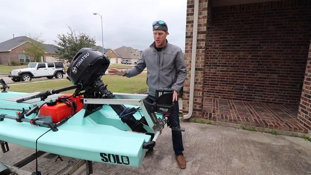 Solo Skiff Review and Rigging Pt. 2 (with some fishing) смотреть онлайн