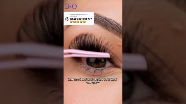 Easy To Get This NATURE Lashes In 5 Minutes!|B&Q Lashes|#diylashes #diylashextensions смотреть онлайн