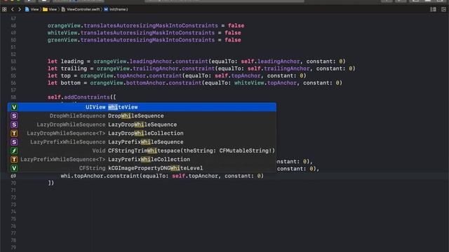 How to create auto layout constraints programmatically? | Tamil | Auto layout constraints смотреть онлайн