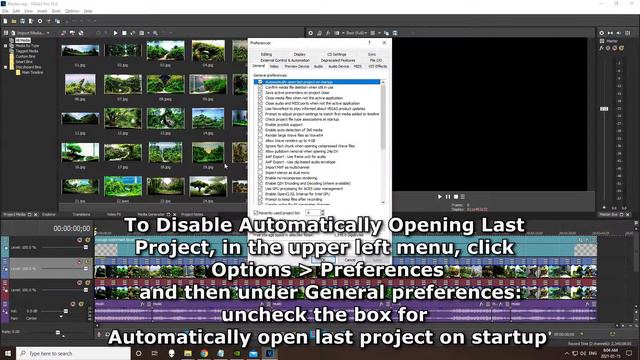 How To Disable Automatic Open Last Project on Startup in Vegas Pro смотреть онлайн