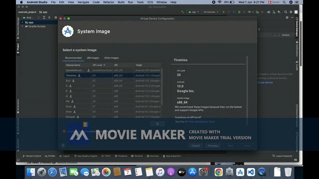A System Image Must be Selected to Continue Android Studio Problem Solved смотреть онлайн