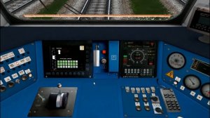 Запуск ЭД9М в RTrainSim