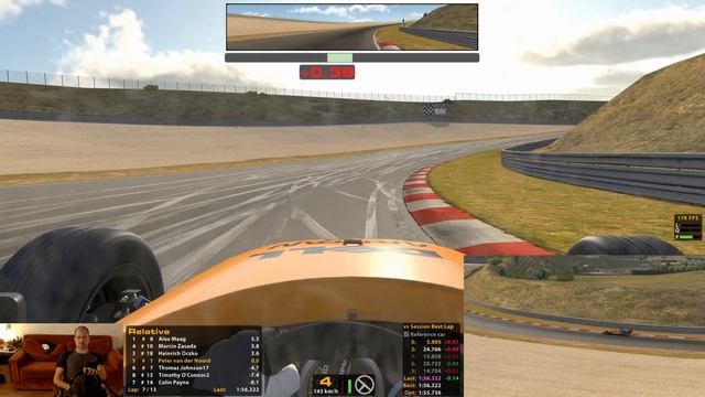 iRacing: Great race, failed attempt to give position back | Skip Barber @ Zandvoort (SOF 913) смотреть онлайн