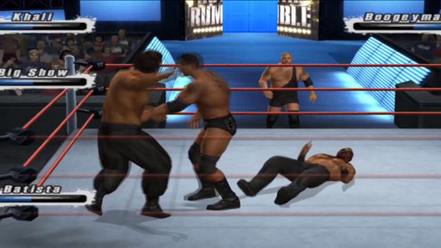 WWE SmackDown vs Raw 2009 | Royal Rumble | Android Games смотреть онлайн