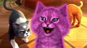 КОТ ЗА ОКНОМ ДОМА в СИМУЛЯТОРЕ КОТА КОТЕНОК АБИ игра ДЛЯ ДЕТЕЙ и МАЛЫШЕЙ #95