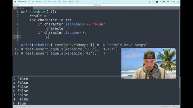 Codewars (Python?) | Kebabize | kyu6 смотреть онлайн