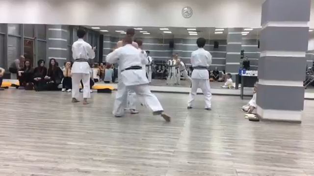 Sanchin Kata Uechi Ryu Karate / SportLand Club In Moscow
