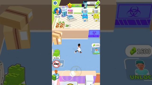 Doctor Hero - Gameplay Walkthrough #day9 Doctor Hospital Manager (iOS, Android смотреть онлайн