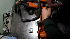 ремонт husqvarna 137 , Пропала мощность ? куда? разборка бензопилы husqwarna 137