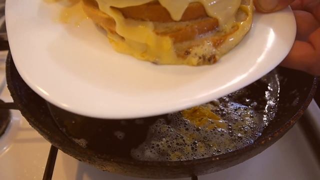 СУПЕР БУТЕРБРОД на завтрак! Вкусные горячие бутерброды за 5 минут! Быстрый завтрак на скорую руку! смотреть онлайн