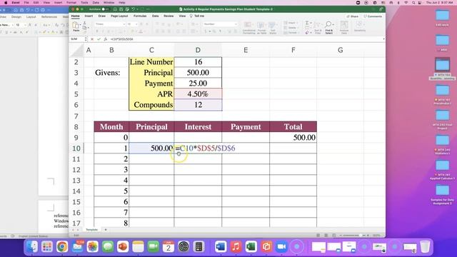 MTH 154 Activity 4 Regular Payment Savings Plan Method #1 смотреть онлайн