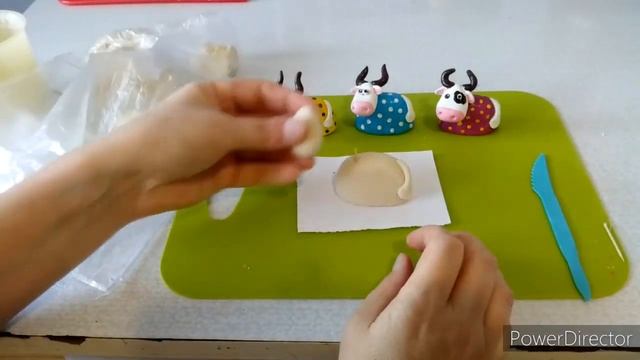 Лепим из соленого теста Символ 2021 года Быка. смотреть онлайн