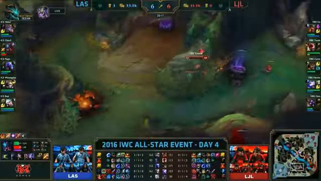 [PLAY] LAS vs Japan Game 1 Normal Mode | Semi Finals 2016 LoL IWC All-Stars Day 4 | Fire vs Fire смотреть онлайн