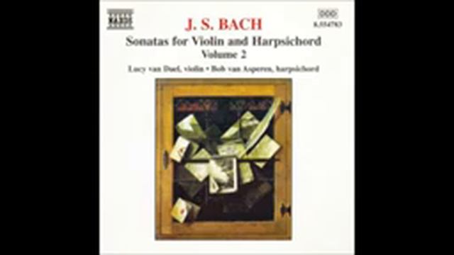 Johann Sebastian Bach - Sonatas for violin and harpsichord, Vol. 2 смотреть онлайн