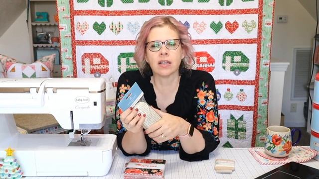 Tree Quilt Blocks - Christmas Adventure Sew Alog Row Three смотреть онлайн