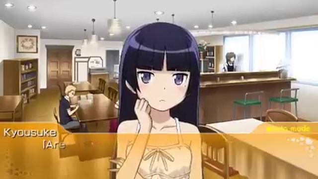 Oreimo Tsuzuku PSP Kuroneko Route Part 5 - Awkward World [English Subtitles] смотреть онлайн