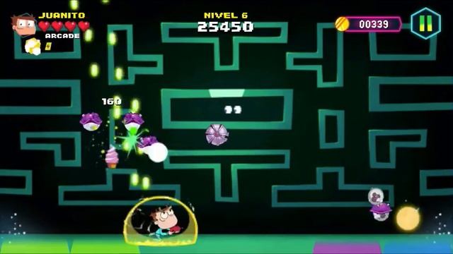 Juanito Arcade Mayhem - [Pillman] - [All Levels] - [All Stars] - [Normal Mode] смотреть онлайн