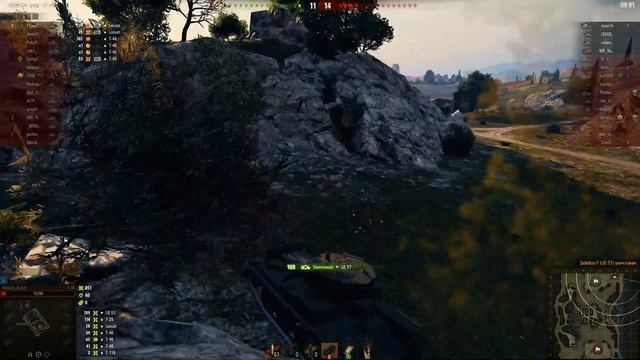 WorldOfTanks Т-46 Эпичный Бой Затащил Катку Монастырь 12 Фрагов смотреть онлайн
