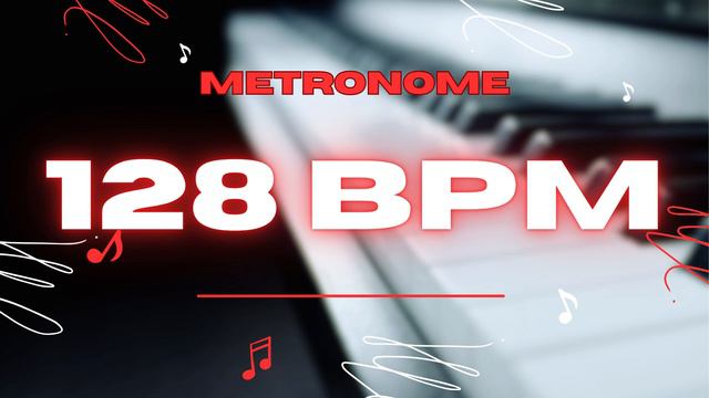 128 BPM - 1 Hour Metronome смотреть онлайн
