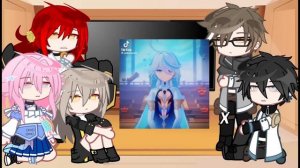 •Past Honkai Star Rail react to Archon Genshin Impact•|| HSR || GI || Gacha Club||