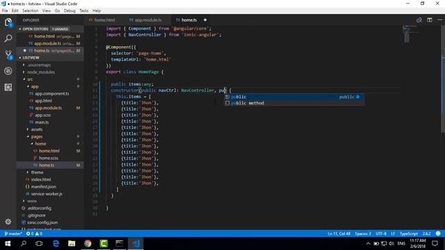 Ionic 3 Tutorial #7 List view & parse json via http смотреть онлайн