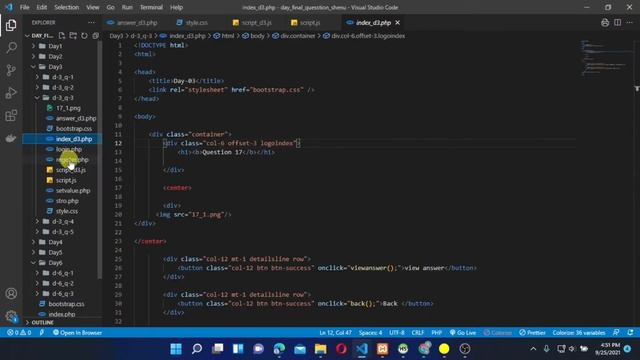 WEB Question Series (Question 18) смотреть онлайн
