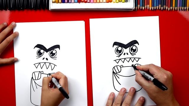 How To Draw A Trick-or-Treater смотреть онлайн