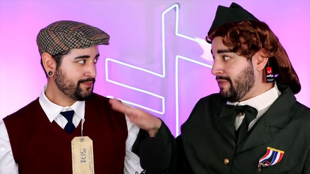 WWII / 1940's Skincare & Makeup Routine / Tutorial ?? The Welsh Twins смотреть онлайн