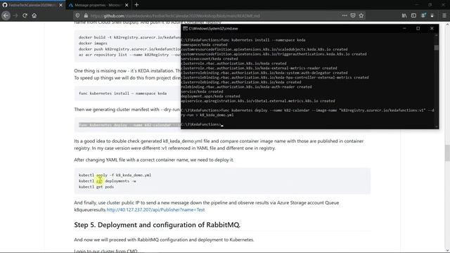 Day 22 - Lifting your serverless app to on-premises with K8S, KEDA and Rabbit MQ with Stas Lebedenk смотреть онлайн