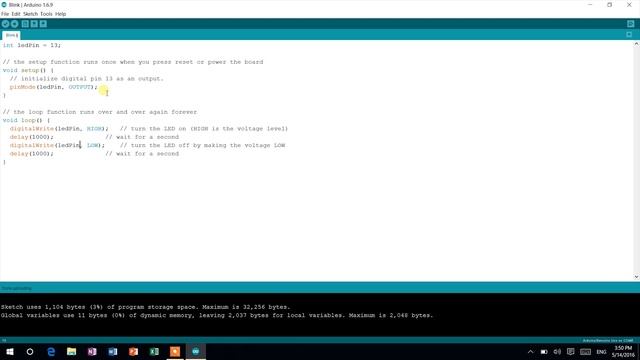? Arduino Tutorial #3 - Basic Parts of a Sketch смотреть онлайн