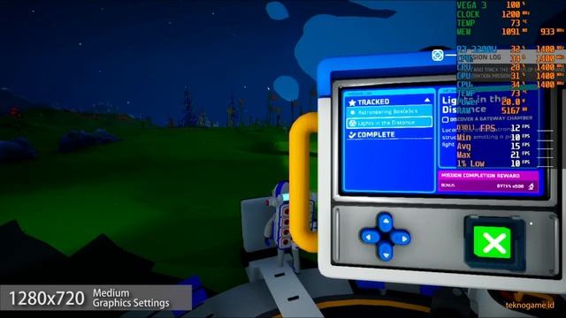 Astroneer | AMD Ryzen 3 3200U Vega 3 | Gameplay Benchmark смотреть онлайн
